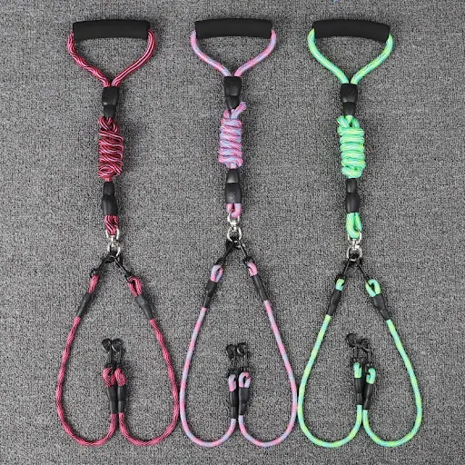 Title 6, Wave Pattern Two Traction Rope Anti-winding Det...