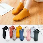 Women's Fashion Simple Cute Bear Socks — photo 5
