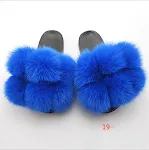 Children's flip flops with fox and raccoon fur, outerwear. Comfortable sandals and slippers for kids, perfect for outdoo — photo 7
