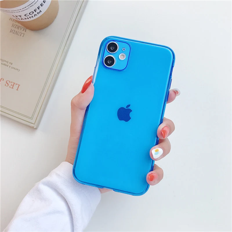 Title 6, Fluorescent Phone Case XSMAX Transparent All-In...