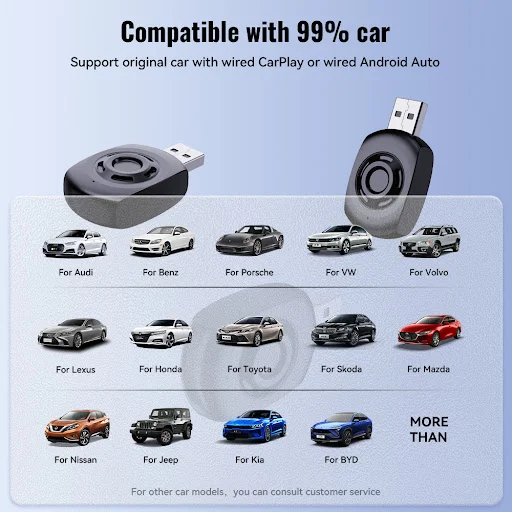 Title 6, CarPlay Smart Box 2-in-1 Upgrade Wireless CarPl...