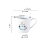 Mugblue ear cat
