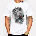 Fashion Men's Loose Printed T-shirt — photo 4