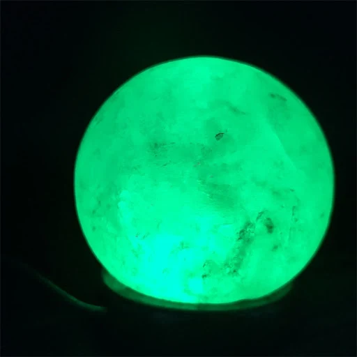 Title 4, Colorful round ball USB salt lamp creates a rel...