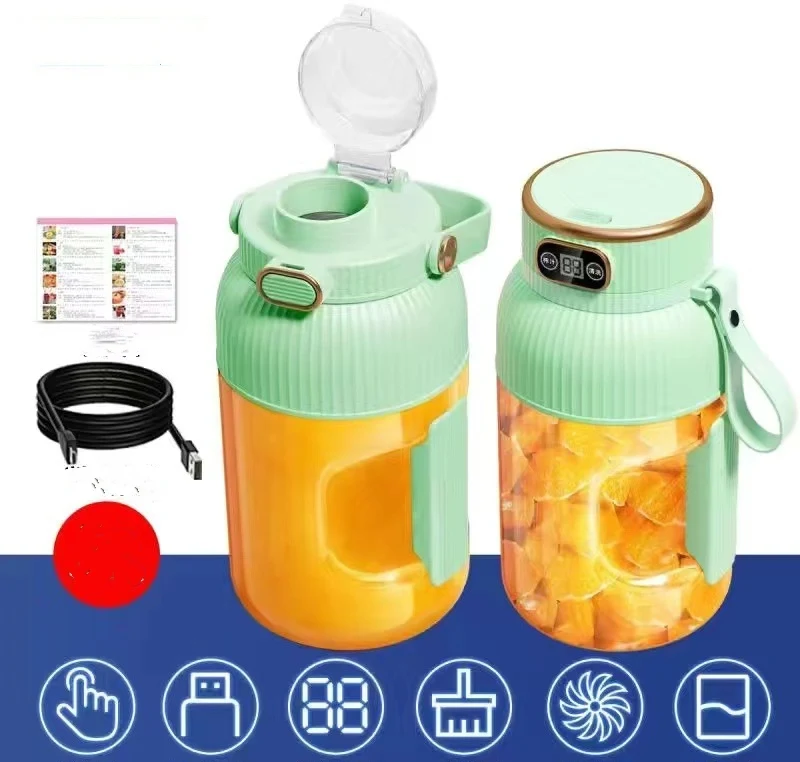 Portable Multifunction Juicer Household Small Compact Fresh Juices On the Go Easy to Use and Clean Perfect for Fruits an — photo 11