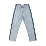 Straight-leg loose jeans with vintage washed texture for all-day comfort and effortless style. A relaxed, timeless wardr — photo 1