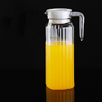 Acrylic juice pot for bar, durable and transparent, perfect for bartenders, serving fresh juices and cocktails with eleg — photo 11