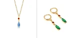 Brincos de gota d'água de anime e colar pingente bidimensional. Complete seu estilo com este conjunto único, perfeito para fãs de anime. — foto 28