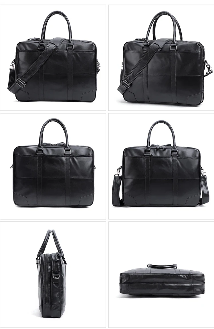 Title 8, Leather mens briefcase, designed for the moder...