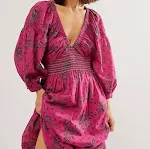 Lange damesjurk met lantaarnmouwen, V-hals en taille-slimmend effect, voor een elegante en flatterende uitstraling. — foto 31