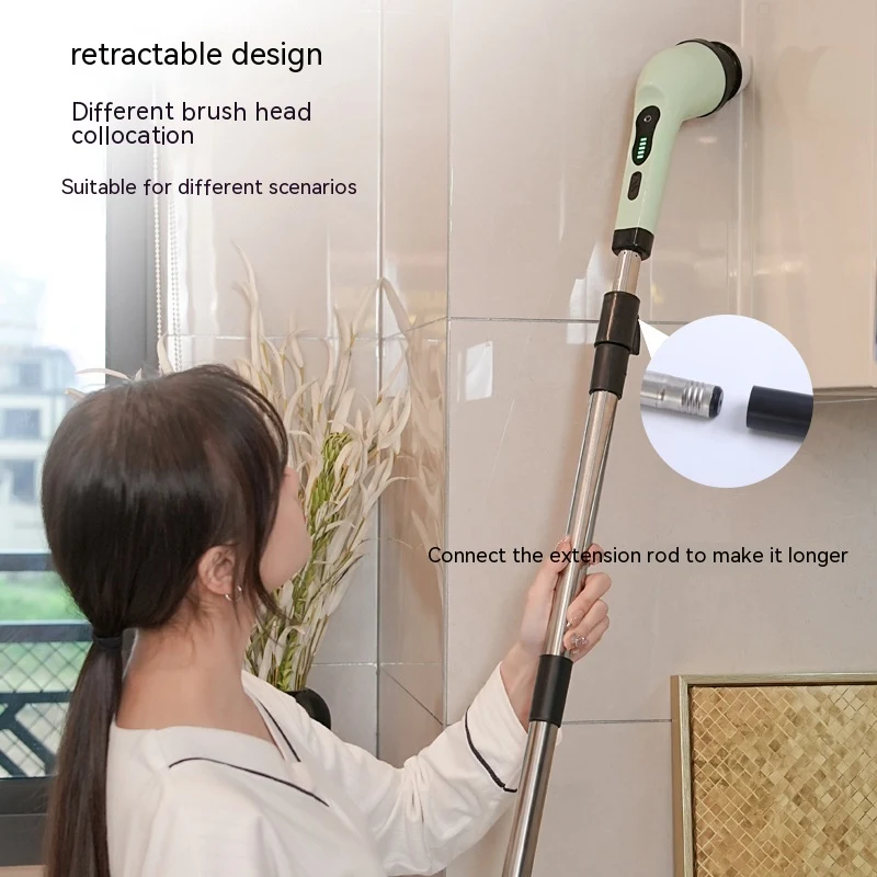 Title 1, Dual-purpose brush handheld cleaning gadget for...