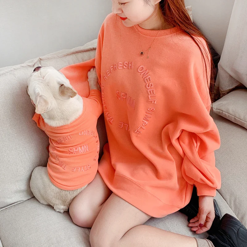 Panda Clothes Embroidery Kitty Pet Parent-child Outfit – Matching Family Sets – Comfortable and Cute Outfits for You and — photo 1