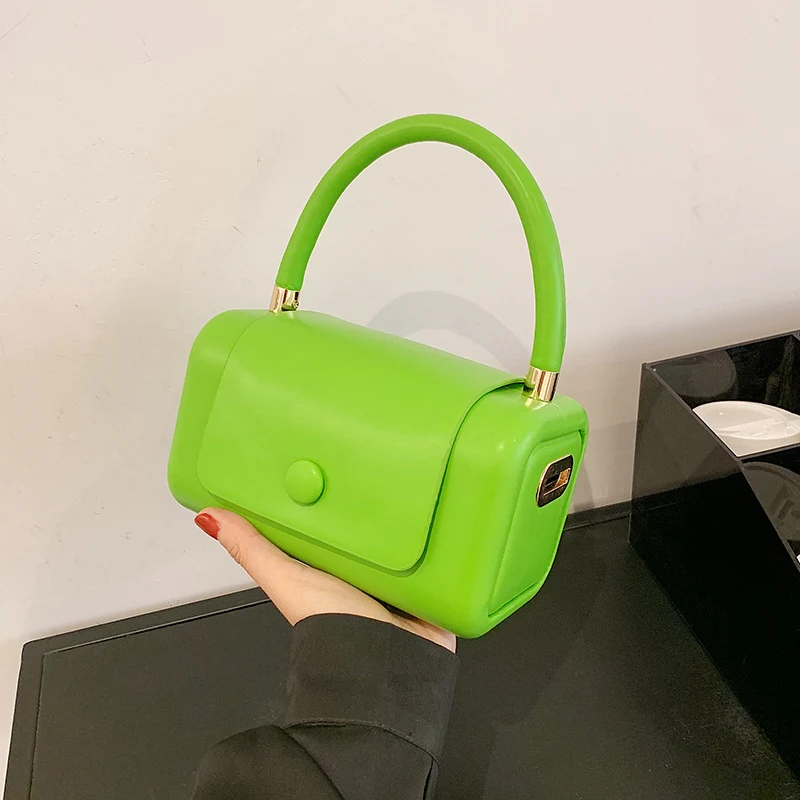 Bolsa mensageiro feminina de um ombro, pequena e quadrada, design moderno e elegante, perfeita para uso diário, confortável e versátil. — foto 2