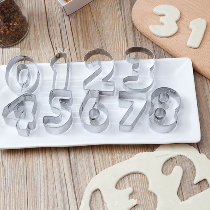 Digital stainless steel cookie mould for perfect shapes. Easy to use, reusable, and durable. Bake unique and delicious c — photo 7