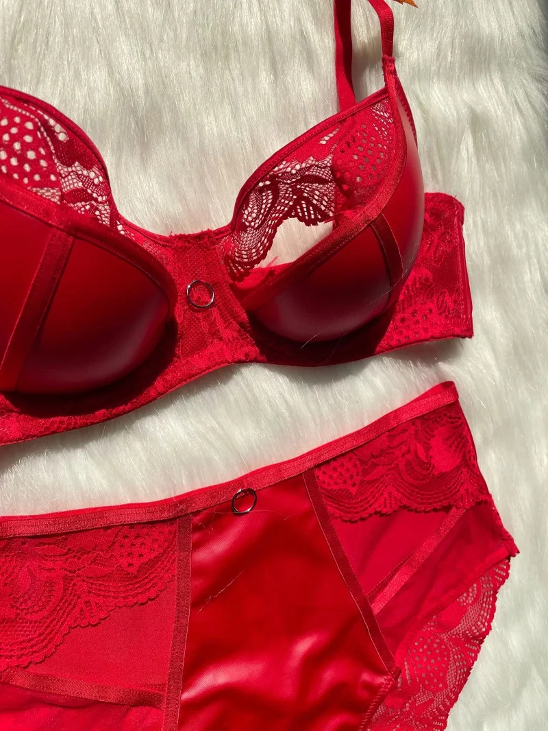 Ladies Fashion Personality Patchwork Color Bra Set, a stylish and comfortable bra set designed for a unique look and exc — photo 7