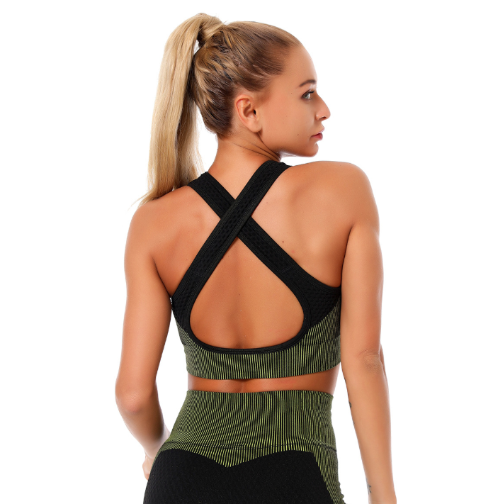 Europäische und amerikanische Peach-Hip-Fitnesshose, formt den Po, für einen knackigen Look, bequemer Sitz und stilvolles Design. — foto 2