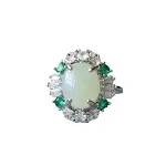 White Jade Egg Noodle Ring