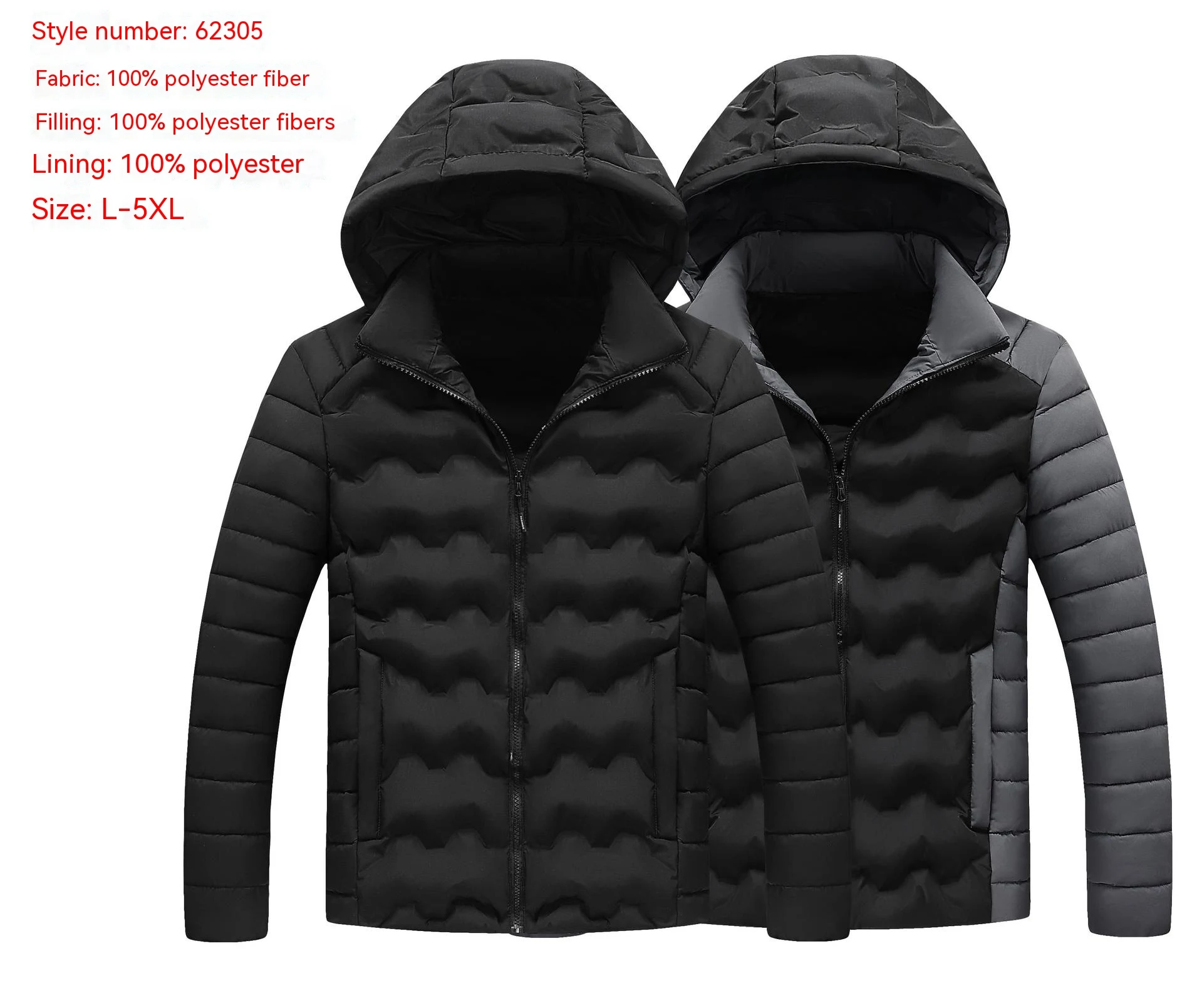 New Autumn And Winter Men's Casual Cotton-padded Jacket. Warm, Comfortable and Stylish Outerwear. Ideal for Everyday Wea — photo 8