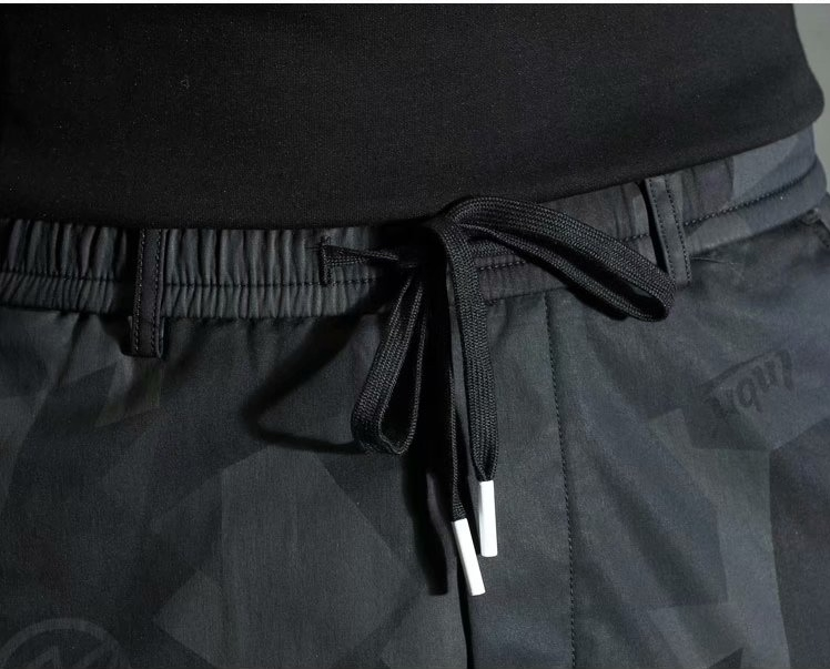 Title 2, Camouflage Casual Slim-fit Elastic Waist Bungee...