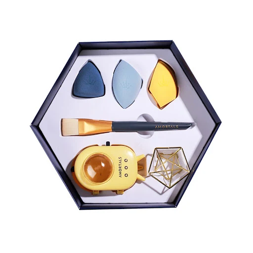 Title 4, Elegant Beauty Egg Box Storage Box Makeup Organ...
