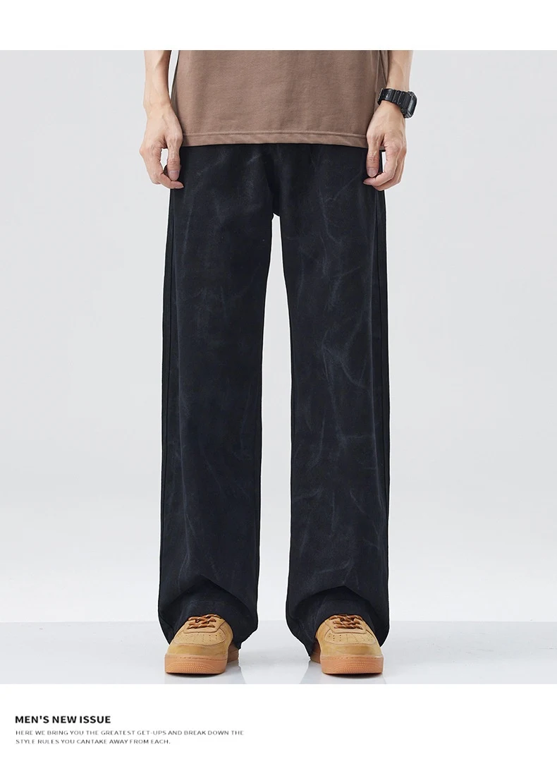Title 7, Pantalones Casuales de Algodón Teñidos Anudados...