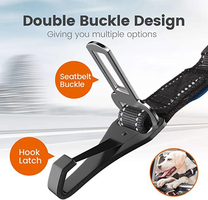 Title 3, Adjustable Telescopic Dog Leash Car Dog Safety ...