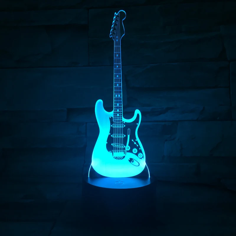 Title 3, Lampada da tavolo LED colorata, luce notturna p...