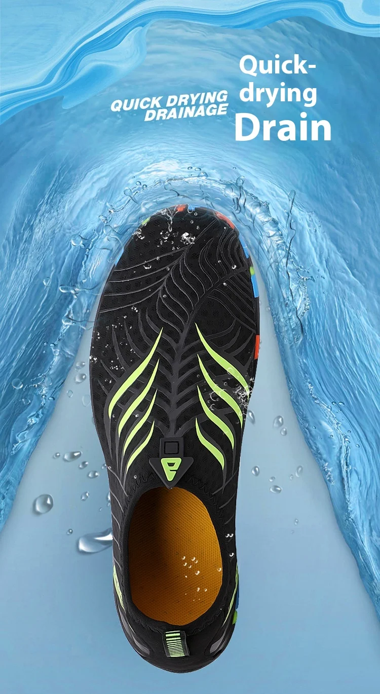 Title 3, Outdoor Beach Shoes for Couples, Wading Barefoo...
