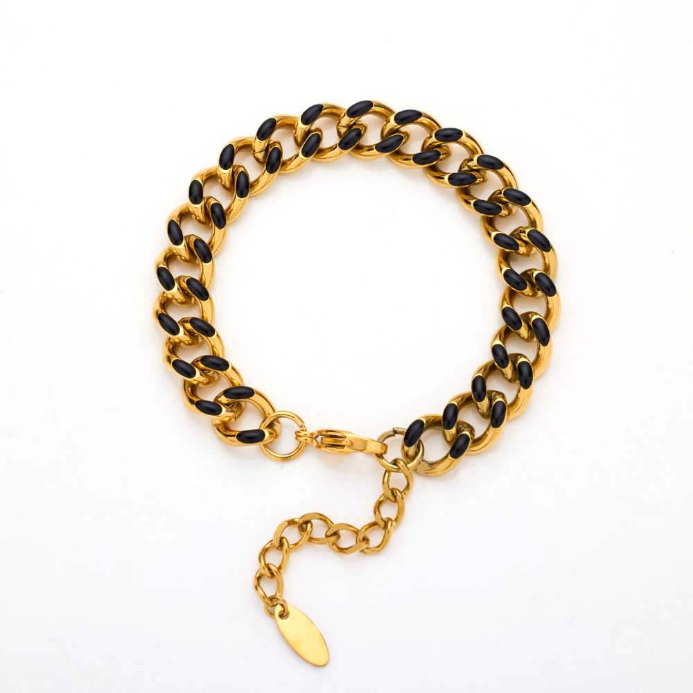 Pulseira Drip Cubana de Aço Inoxidável Premium. Design arrojado, alta durabilidade e estilo inconfundível para um visual sofisticado. — foto 17
