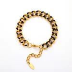 Pulseira Drip Cubana de Aço Inoxidável Premium. Design arrojado, alta durabilidade e estilo inconfundível para um visual sofisticado. — foto 17