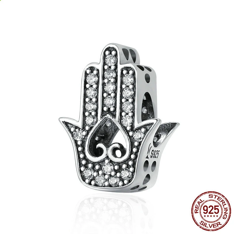 Pulseira DIY feminina com contas soltas em prata esterlina S925 Tima Hand. Crie sua joia personalizada e elegante. — foto 5