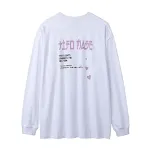 Camiseta masculina de manga longa com estampa de coração e retrato. Conforto e estilo em uma só peça, ideal para uso casual e moderno. — foto 16