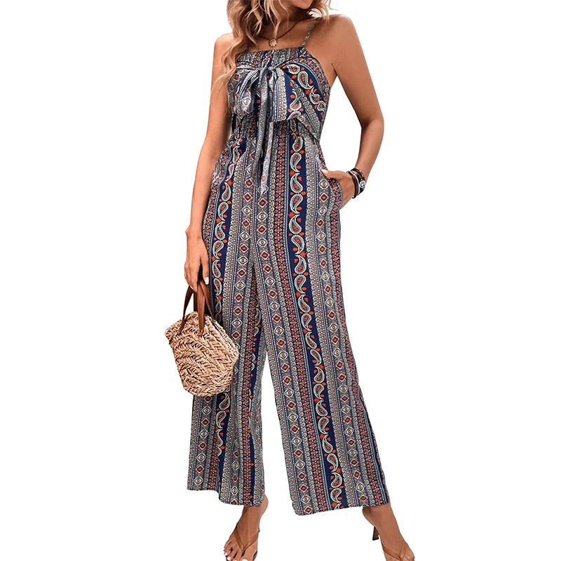 Title 6, New Fashion Womens Python Print Sling Wide-leg...