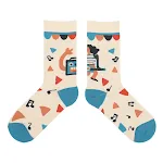 I Love Learning Series gepersonaliseerde mid-tube damessokken — foto 1
