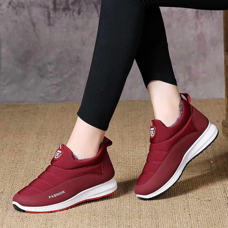 Zapatos de tela cómodos, antideslizantes, resistentes al desgaste y con forro de terciopelo plus para mayor comodidad y durabilidad en cada paso. — foto 9