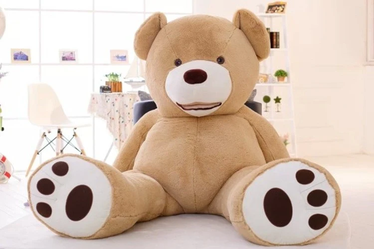 Title 3, Giant Teddy Bear Plush Toy Huge Soft Toys Leath...