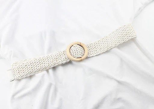 Title 28, Fashionable Cotton and Linen Wide Girdle for al...