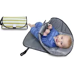 Clutch trocador portátil para bebês recém-nascidos, ideal para viagens e passeios. Troca de fraldas fácil, rápida e higiênica em qualquer lugar. — foto 13
