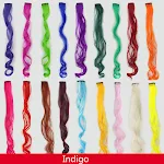 Mecha Tingida com Orelha Pendurada, Peruca com Mechas Degradê, Aplique Capilar sem Costura, cor e estilo fáceis, realce. — foto 21