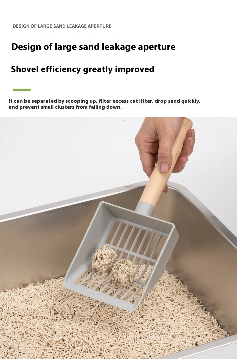 Title 5, Alloy Litter Box Easy Clean Widened Thickened L...