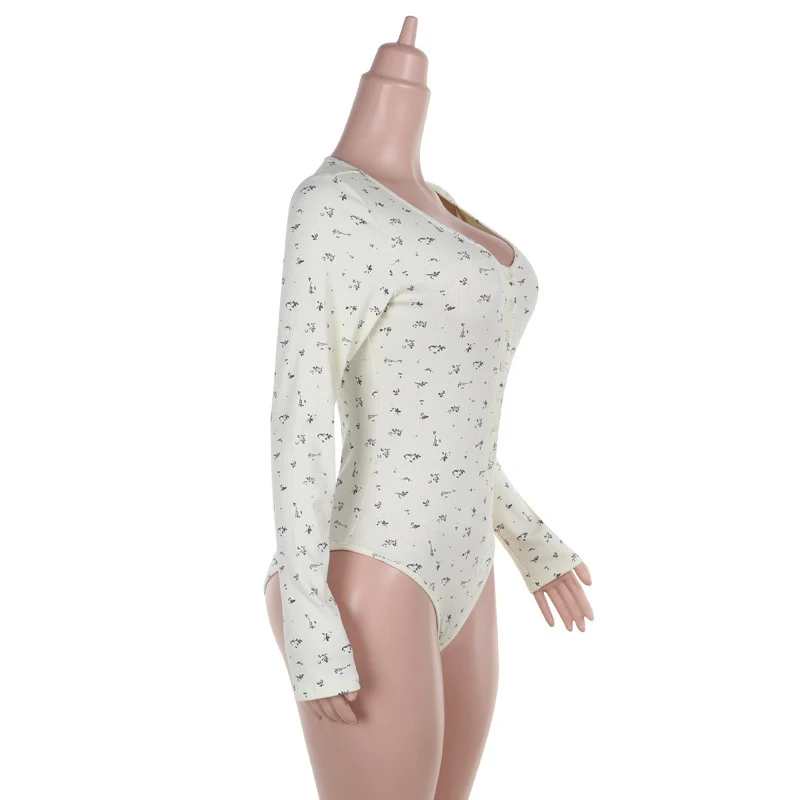 Title 3, Womens Fashion Casual Floral Long-sleeved Jump...