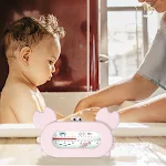 Termômetro de água doméstico para bebês com desenhos animados. Garanta a temperatura ideal do banho com segurança e precisão. — foto 1