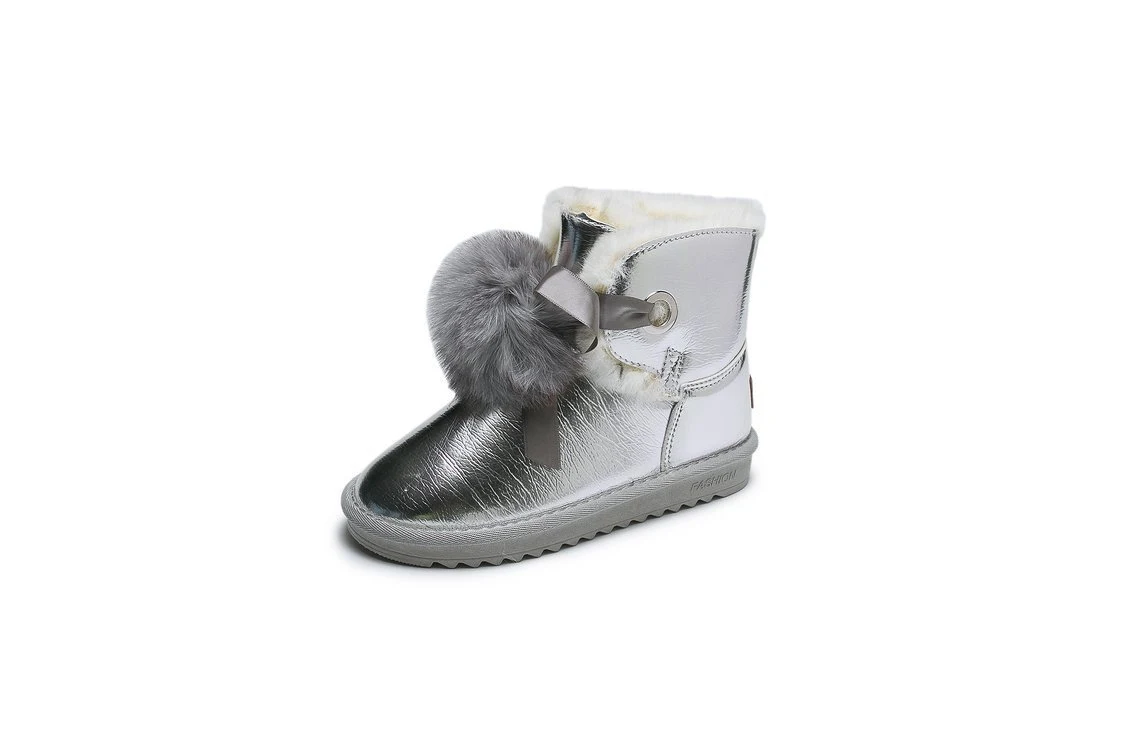 Shiny and velvet snow boots, keeping your feet warm and dry all winter long. Stylish, comfortable, and waterproof for ul — photo 2