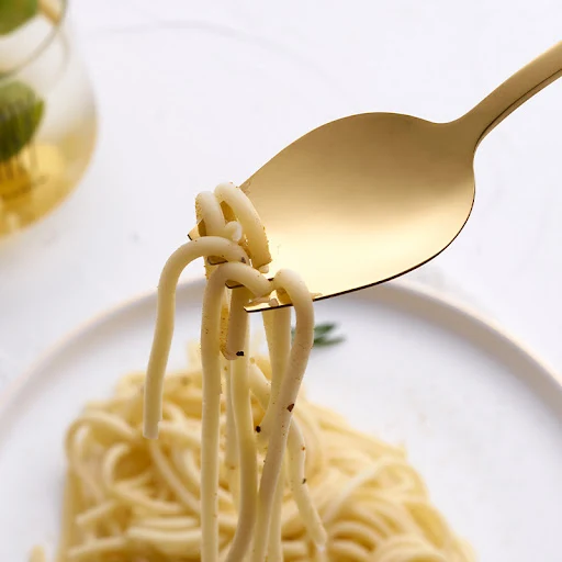 Title 3, Household Minimalist Stainless Steel Salad Spoo...