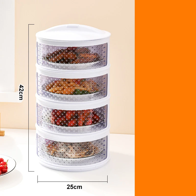 Multi-Layer Storage Box For Leftovers, Keeps Food Fresh And Breathable. Perfect for storing and preserving meals easily. — photo 5