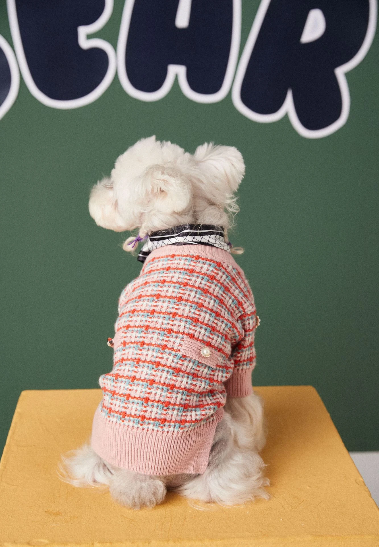 Title 7, Teddy Fadou Neuer Duftender Cardigan-Pullover f...