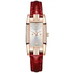 Temperamento PU Belt Diamond British Ladies Watch — foto 4