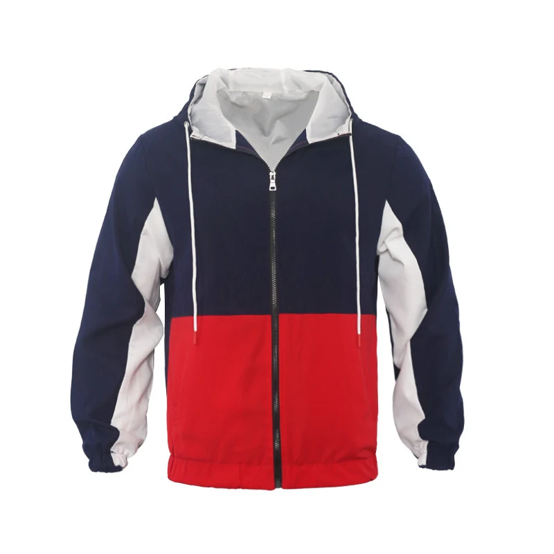 Title 8, Jaqueta masculina casual com gola polo e capuz ...
