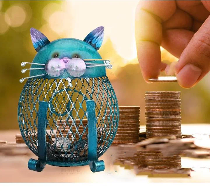 Cute Owl Piggy Bank For Adults And Children Anti-fall Cat Piggy Bank Save money in style, fun, and safe Perfect gift for — photo 1