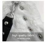 Borsa a spalla in peluche con borchie Sweet Cool Hot Girl — Stile unico e comfort irresistibile! L'accessorio perfetto per un look alla moda e originale. — foto 9